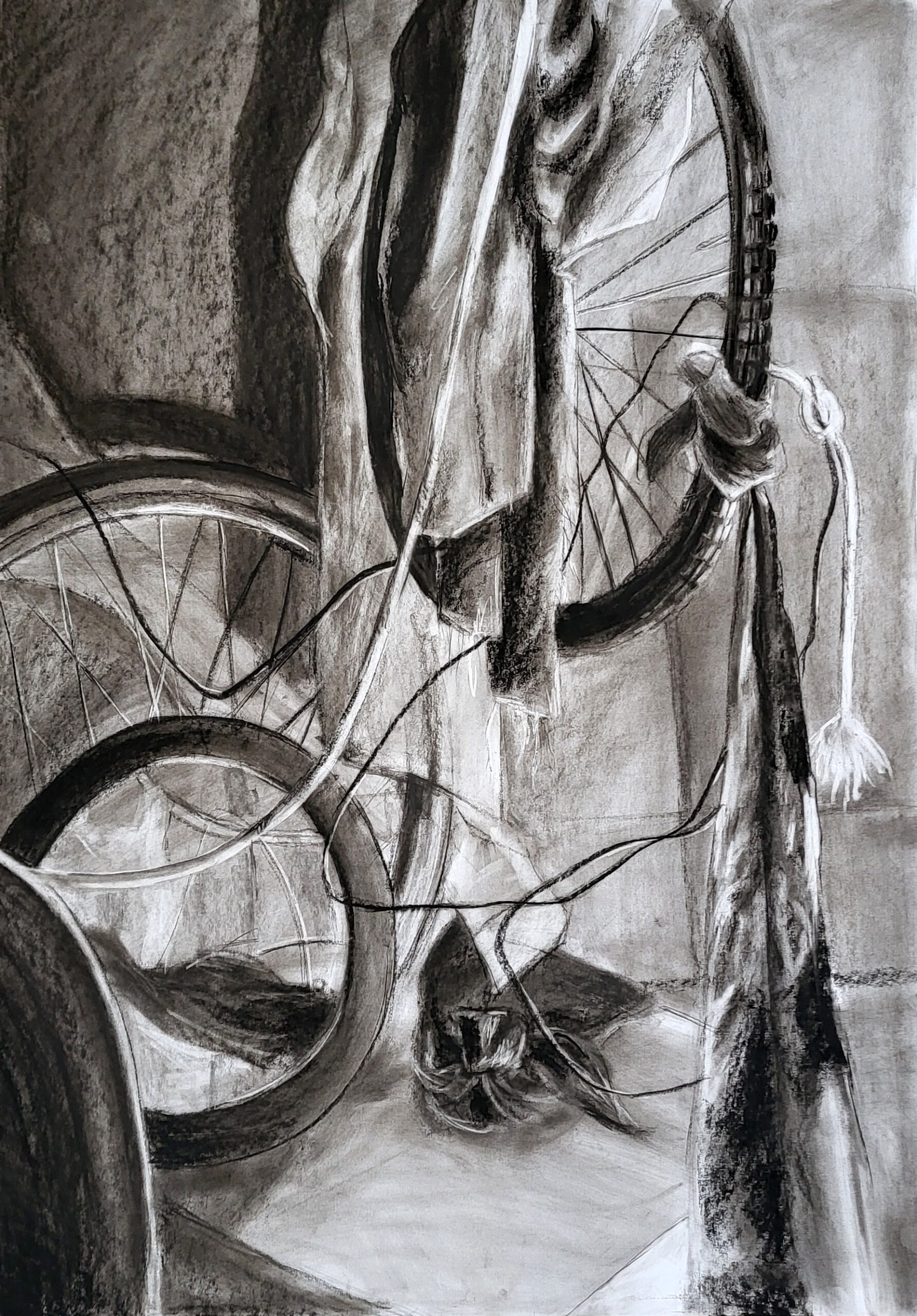 Martwa natura - węgiel - Pracownia RysunekArchitektura