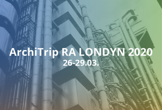 ArchiTrip RA LONDYN 2020 – dołącz do RA i jedź z nami na plener rysunkowo-architektoniczny do Londynu :)