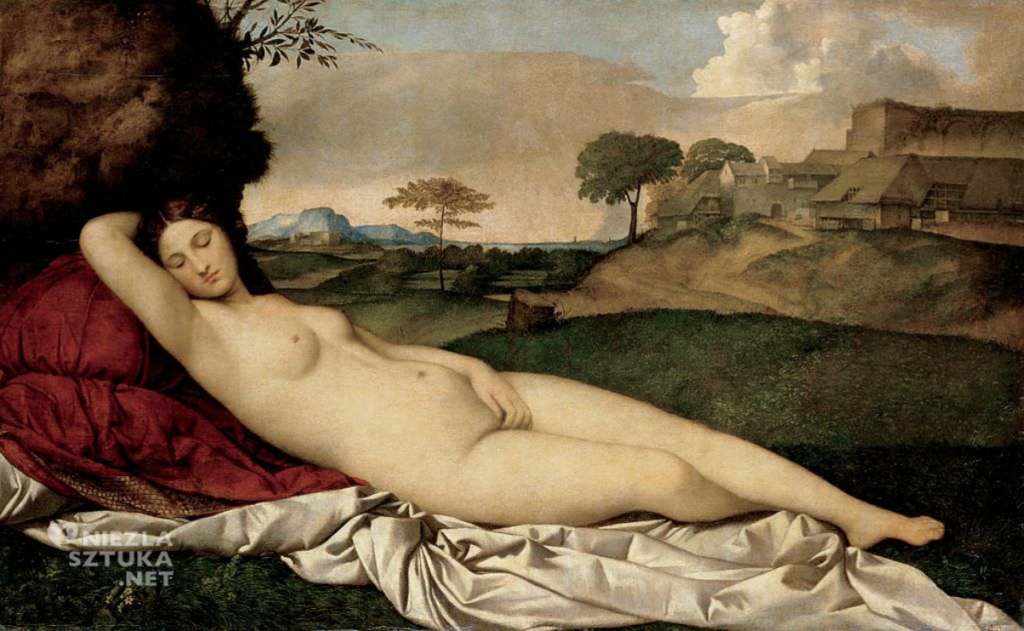 Giorgione - Śpiąca Wenus