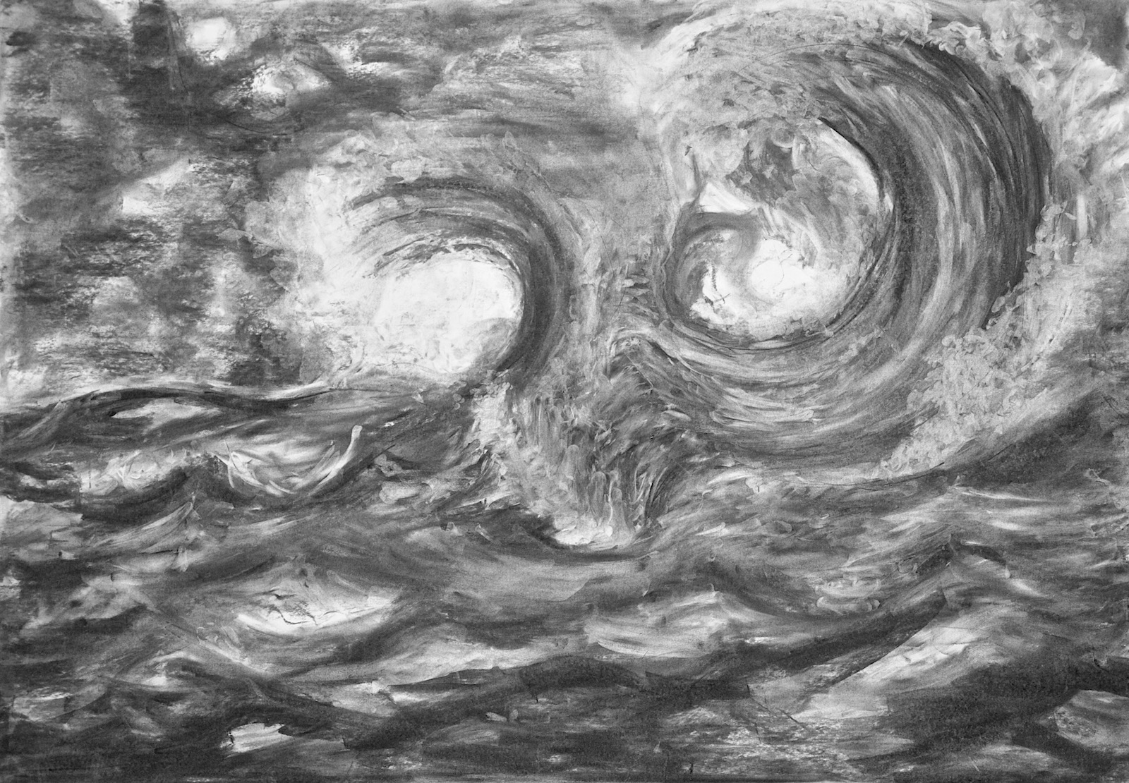 Przykładowa praca z portfolio kandydata - węgiel - nauka rysowania w RA