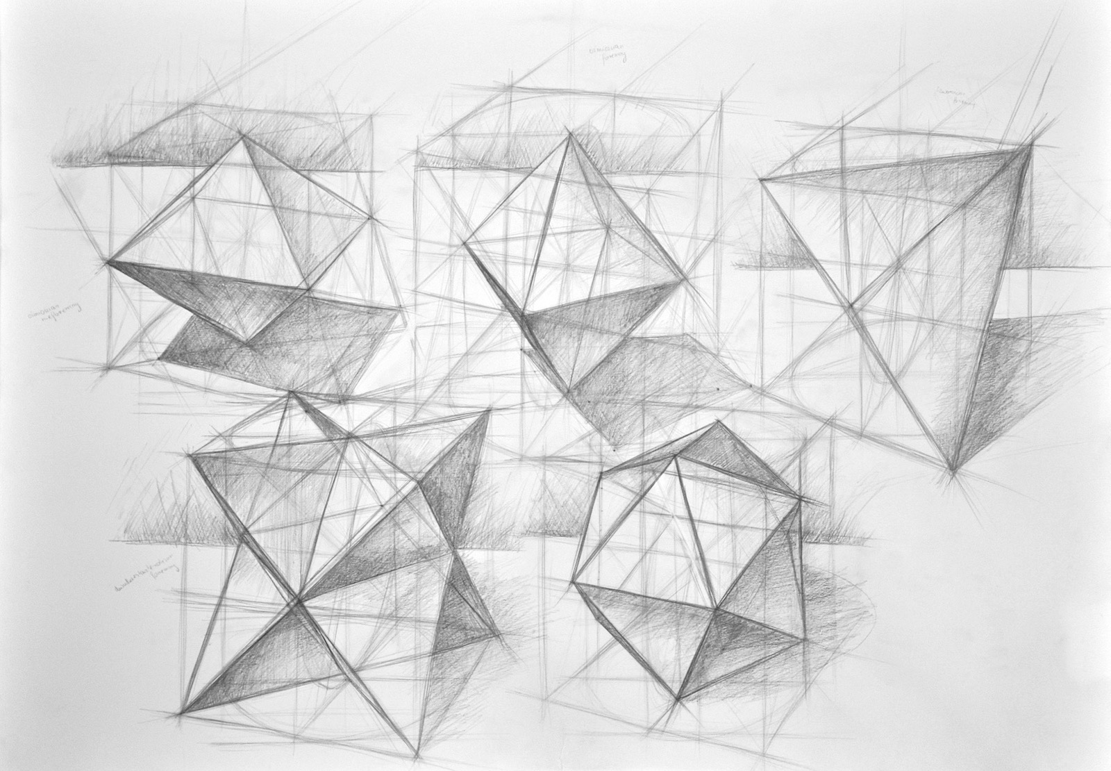 Przykładowa praca z portfolio kandydata - ołówek - szkoła rysunku Poznań w RysunekArchitektura