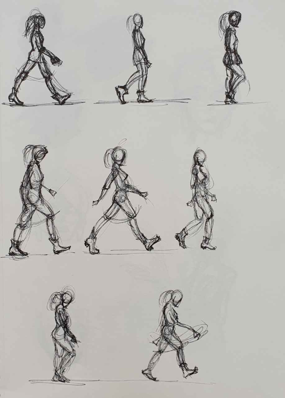 Przykładowa praca z portfolio kandydata - animacja - praca wykonana przez ucznia RA