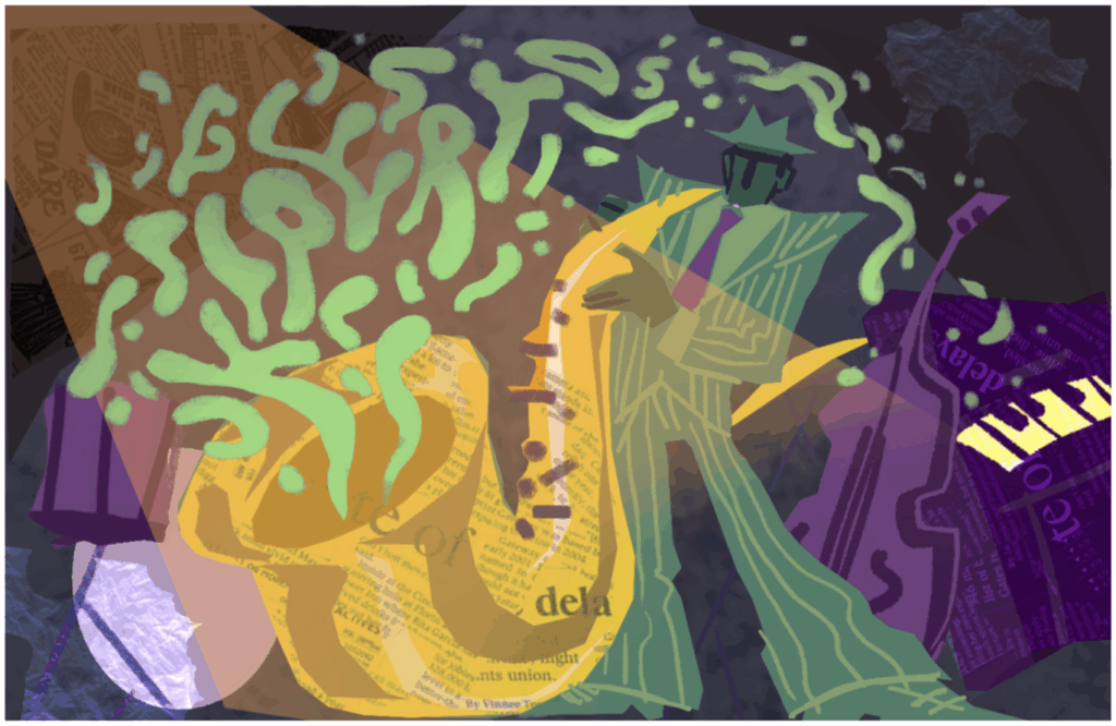 Przykładowa praca z portfolio kandydata - grafika - praca wykonana w Pracowni RysunekArchitektura