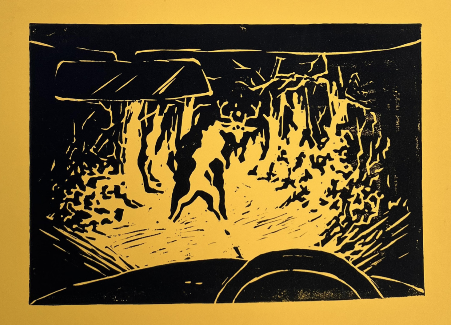 Przykładowa praca z portfolio kandydata - grafika - praca wykonana w Pracowni RysunekArchitektura