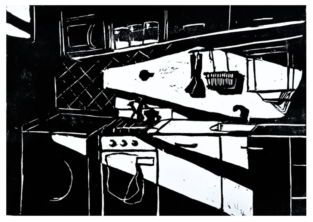 Przykładowa praca z portfolio kandydata - grafika - Pracownia RysunekArchitektura