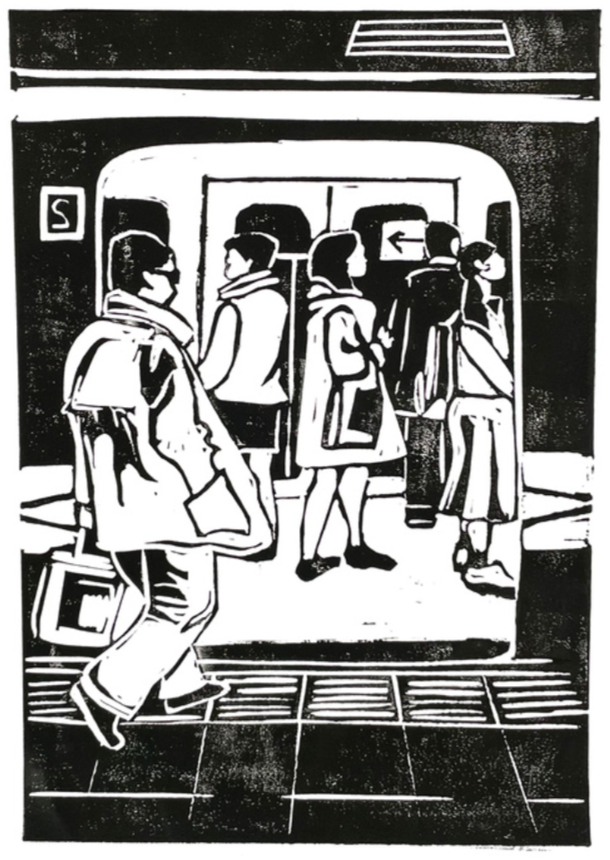 Przykładowa praca z portfolio kandydata - grafika - praca wykonana przez ucznia kursów przygotowawczych w RA