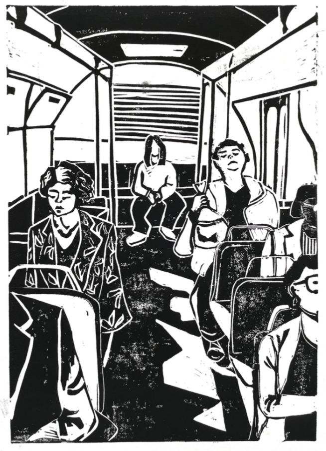 Przykładowa praca z portfolio kandydata - grafika - praca wykonana w pracowni RysunekArchitektura