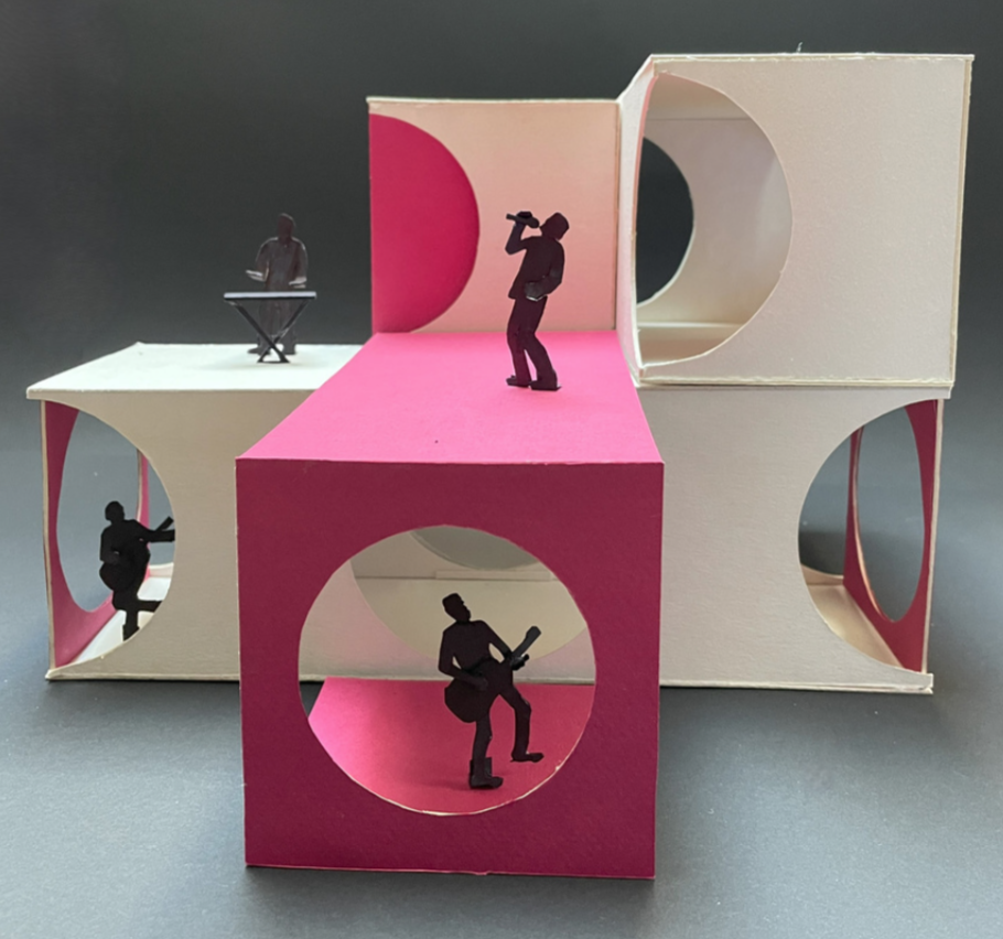 Makieta - makieta koncepcyjna - praca wykonana w szkoła rysunku RysunekArchitektura