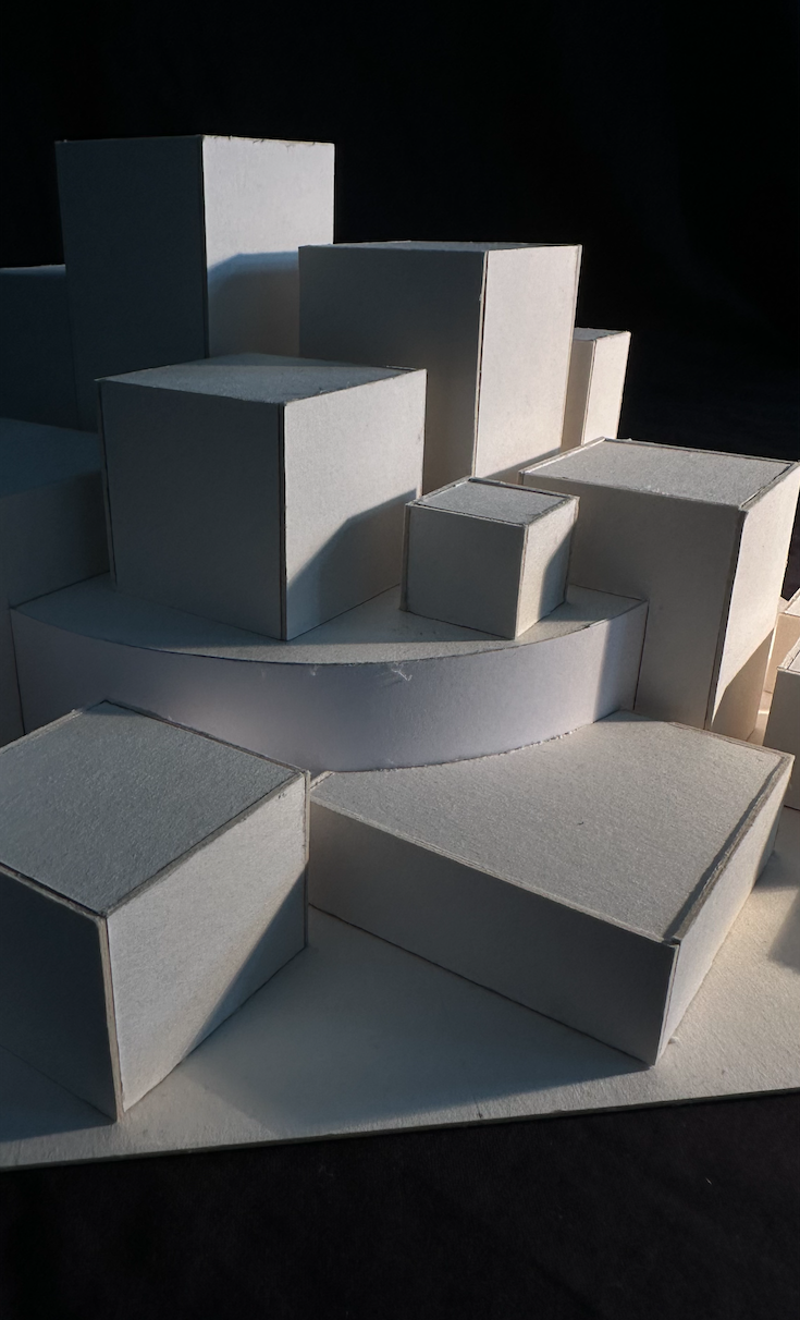 Makieta - makieta koncepcyjna - praca wykonana w pracowni RysunekArchitektura