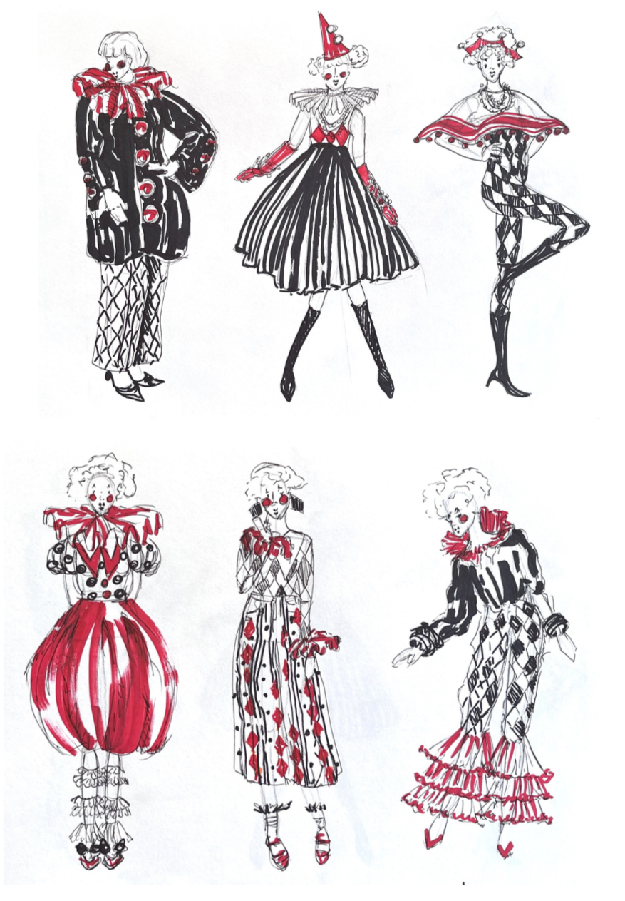 Przykładowa praca z portfolio kandydata - szkic - nauka rysunku w RysunekArchitektura